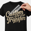 Custom Full-Color DTF T-Shirt (Vibrant Prints)